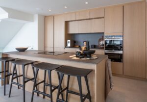 Cocina de lujo mesa HabitArt Proyectos