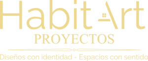 Logo HabitArt Proyectos (Transp)